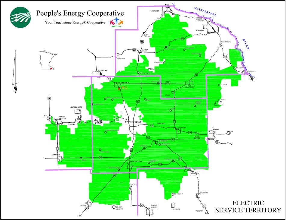 Service Territory Map